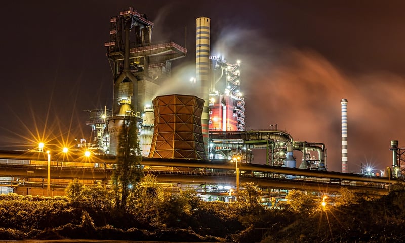 Industrial Steel Factory